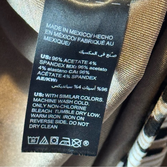 Chicos Travelers Jacket Animal Print Border 2 / Large - Picture 9 of 10